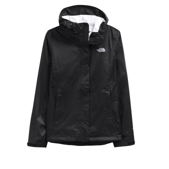 🆕The North Face Women's Venture Rain Jacket, XS and MD - TNF Black, NWT, Auth. - Picture 1 of 8